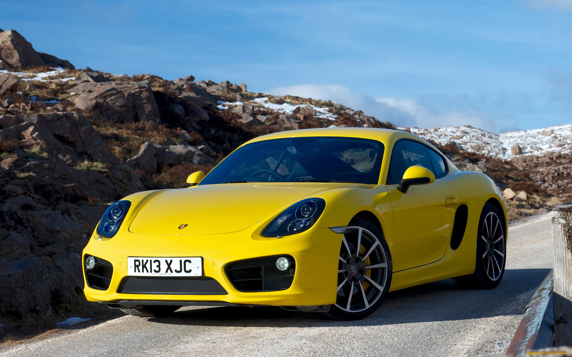 , porsche, cayman, s, car